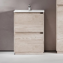 Sancos Libra Floor LB60FEG Дуб Галифакс натуральный 60 Тумба для раковины 45x59x84 см, Италия - фото 1 - фото 2