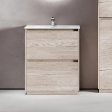 Sancos Libra Floor LB70FEG Дуб Галифакс натуральный 70 Тумба для раковины 45x69x84 см, Италия - фото 1 - фото 2