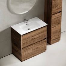 Sancos Libra Floor LB80FECH Дуб чарльстон 80 Тумба для раковины 45x79x84 см, Италия - фото 1 - фото 3