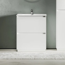 Sancos Libra LB70FW Белый глянец 70 Тумба для раковины 45x69x84 см, Италия - фото 1 - фото 2