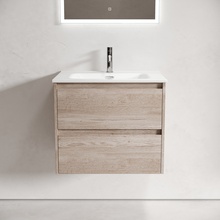 Sancos Libra LB60EG Дуб галифакс натуральный 60 Тумба для раковины 45x59x52 см, Италия - фото 1 - фото 2