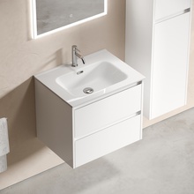 Sancos Libra LB60W Белый глянец 60 Тумба для раковины 45x59x52 см, Италия - фото 1 - фото 3