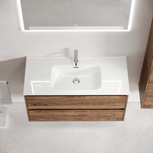 Sancos Libra LB100ECH Дуб чарльстон 100 Тумба для раковины 45x99x52 см, Италия - фото 1 - фото 4