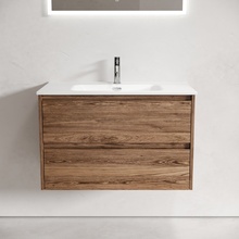 Sancos Libra LB80ECH Дуб чарльстон 80 Тумба для раковины 45x79x52 см, Италия - фото 1 - фото 2