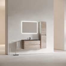 Sancos Libra Дуб Галифакс натуральный / Чёрный 100 Комплект (гарнитур) Италия - фото 1 - фото 1