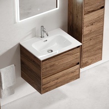 Sancos Libra LB60ECH Дуб чарльстон 60 Тумба для раковины 45x59x50 см, Италия - фото 1 - фото 4