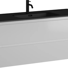 Sancos Libra LB120-1W 119 см белый глянец Тумба для раковины 45x119x50 см, Италия - фото 1 - фото 2