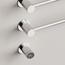 Sancos Linea SC14001CH Встраиваемый Хром Полотенцесушитель электрический 8,5x53x66,5 см, Италия - фото 7