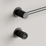 Sancos Linea SC14001GG Встраиваемый Воронёная сталь Полотенцесушитель электрический 8,5x53x66,5 см, Италия - фото 5