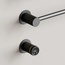 Sancos Linea SC14001GG Встраиваемый Воронёная сталь Полотенцесушитель электрический 8,5x53x66,5 см, Италия - фото 6