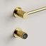 Sancos Linea SC14001BG Встраиваемый Золото брашированное Полотенцесушитель электрический 8,5x53x66,5 см, Италия - фото 6