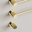 Sancos Linea SC14001BG Встраиваемый Золото брашированное Полотенцесушитель электрический 8,5x53x66,5 см, Италия - фото 7