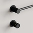 Sancos Linea SC14001MB Встраиваемый Чёрный матовый Полотенцесушитель электрический 8,5x53x66,5 см, Италия - фото 5