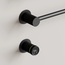 Sancos Linea SC14001MB Встраиваемый Чёрный матовый Полотенцесушитель электрический 8,5x53x66,5 см, Италия - фото 6