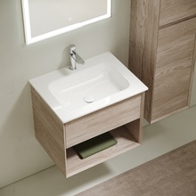 Sancos Marmi 1.0 MR1.060EG Дуб галифакс натуральный 60 Тумба для раковины 44,5x59x52 см, Италия - фото 1 - фото 3