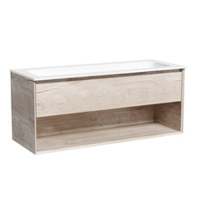 Sancos Marmi 1.0 MR1.0120EG Дуб галифакс натуральный 120 Тумба для раковины 44,5x119,5x52 см, Италия - фото 1 - фото 1