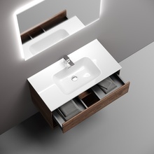 Sancos Marmi 1.0 MR1.090ECH Дуб чарльстон 90 Тумба для раковины 44,5x89x52 см, Италия - фото 1 - фото 4