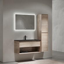 Sancos Marmi 1.0 Дуб галифакс натуральный / Чёрный 100 Комплект (гарнитур) Италия - фото 1 - фото 1