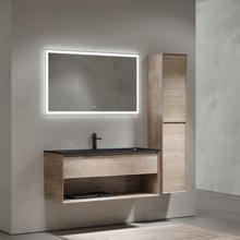 Sancos Marmi 1.0 Дуб галифакс натуральный / Чёрный 120 Комплект (гарнитур) Италия - фото 1 - фото 1