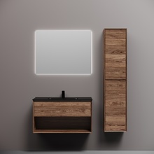 Sancos Marmi 1.0 Дуб чарльстон / Чёрный 90 Комплект (гарнитур) Италия - фото 1 - фото 1