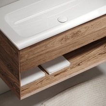 Sancos Marmi 1.0 MR1.0100ECH Дуб чарльстон 100 Тумба для раковины 44,5x99,5x52 см, Италия - фото 1 - фото 4