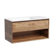 Sancos Marmi 1.0 MR1.0100LECH Дуб чарльстон 100 L Тумба для раковины 44,5x99,5x52 см, Италия - фото 1 - фото 1