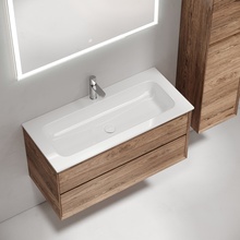 Sancos Marmi 2.0 MR2.0100ECH Дуб чарльстон 100 Тумба для раковины 44,5x99,5x52 см, Италия - фото 1 - 3 Sancos Marmi 2.0 MR2.0100ECH Дуб чарльстон 100 Тумба для раковины 44,5x99,5x52 см, Италия - фото 1 - фото 3