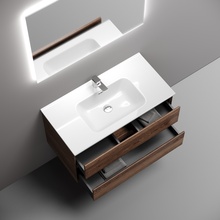 Sancos Marmi 2.0 MR2.090ECH Дуб чарльстон 90 Тумба для раковины 44,5x89x52 см, Италия - фото 1 - фото 4