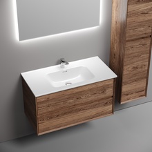 Sancos Marmi 2.0 MR2.090ECH Дуб чарльстон 90 Тумба для раковины 44,5x89x52 см, Италия - фото 1 - 3 Sancos Marmi 2.0 MR2.090ECH Дуб чарльстон 90 Тумба для раковины 44,5x89x52 см, Италия - фото 1 - фото 3