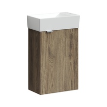 Sancos Mini MN35ECHR Дуб чарльстон 35 R Тумба для раковины 20,5x35,5x50 см, Италия - фото 1 Sancos Mini MN35ECHR Дуб чарльстон 35 R Тумба для раковины 20,5x35,5x50 см, Италия - фото 1 - фото 1