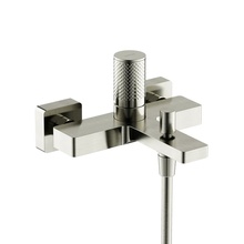 Sancos Nexus SC9014BN Для ванны с душем Никель брашированный Смеситель для ванны, Италия - фото 1 - фото 1