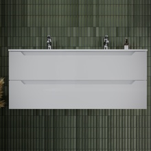 Sancos Norma 2.0 NR2.0120-2W Белый глянец 120 Тумба для раковины 45x119,5x50 см, Италия - фото 1 - фото 2