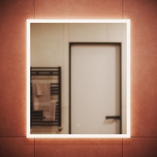 Sancos Palace PA700 С подсветкой 70 Зеркало 2,5x70x80 см, Италия - фото 1 - фото 4