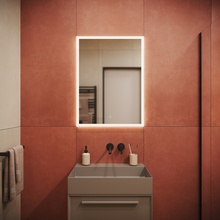 Sancos Palace PA600 С подсветкой 60 Зеркало 2,5x60x80 см, Италия - фото 1 - фото 2