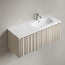 Sancos Snob R 1.0 SNR1.0120RCE Beige Soft 120 R Тумба для раковины 44,5x119,5x40,6 см, Италия - фото 1 - 3 Sancos Snob R 1.0 SNR1.0120RCE Beige Soft 120 R Тумба для раковины 44,5x119,5x40,6 см, Италия - фото 1 - фото 3