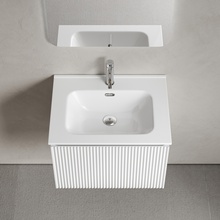 Sancos Snob R 1.0 SNR1.060W Bianco 60 Тумба для раковины 44,5x59x40,6 см, Италия - фото 1 - фото 4