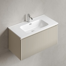 Sancos Snob R 1.0 SNR1.090CE Beige Soft 90 Тумба для раковины 44,5x89x40,6 см, Италия - фото 1 - 3 Sancos Snob R 1.0 SNR1.090CE Beige Soft 90 Тумба для раковины 44,5x89x40,6 см, Италия - фото 1 - фото 3