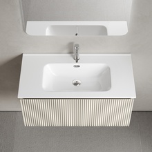 Sancos Snob R 1.0 SNR1.090CE Beige Soft 90 Тумба для раковины 44,5x89x40,6 см, Италия - фото 1 - фото 4