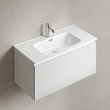 Sancos Snob R 1.0 SNR1.090W Bianco 90 Тумба для раковины 44,5x89x40,6 см, Италия - фото 1 - 3 Sancos Snob R 1.0 SNR1.090W Bianco 90 Тумба для раковины 44,5x89x40,6 см, Италия - фото 1 - фото 3