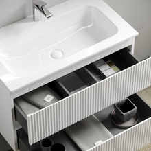 Sancos Snob R SNR60W Bianco 60 Тумба для раковины 44,5x59x50 см, Италия - фото 1 - фото 4