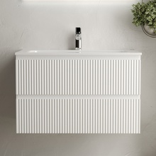 Sancos Snob R SNR80W Bianco 80 Тумба для раковины 44,5x79x50 см, Италия - фото 1 - фото 2