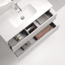 Sancos Snob R SNR90/39W Bianco 90 Тумба для раковины 39x89x50 см, Италия - фото 1 - фото 4