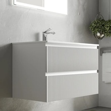 Sancos Snob R SNR120/39W Bianco 120 Тумба для раковины 39x119,5x50 см, Италия - фото 1 - фото 4