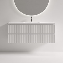 Sancos Snob R SNR120/39W Bianco 120 Тумба для раковины 39x119,5x50 см, Италия - фото 1 - фото 2