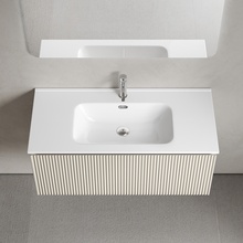 Sancos Snob R SNR1.0100CE Beige Soft 100 Тумба для раковины 44,5x99,5x40,6 см, Италия - фото 1 - фото 4