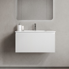 Sancos Snob R SNR1.080W Bianco 80 Тумба для раковины 44,5x99,5x40,6 см, Италия - фото 1 - фото 2