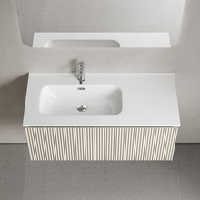 Sancos Snob R SNR1.0100LCE Beige Soft 100 L Тумба для раковины 44,5x99,5x40,6 см, Италия - фото 1 - фото 4