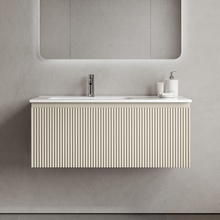 Sancos Snob R SNR1.0100LCE Beige Soft 100 L Тумба для раковины 44,5x99,5x40,6 см, Италия - фото 1 - фото 2