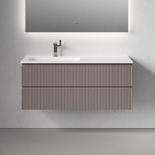 Sancos Snob R SNR120LSM Doha soft 120 L Тумба для раковины 44,5x119,5x50 см, Италия - фото 1 - фото 2