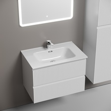 Sancos Snob R SNR70W Bianco 70 Тумба для раковины 44,5x69x50 см, Италия - фото 1 - фото 3